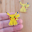 Suporte 3d dedo alça apoio Selfie Celular Pikachu-Brilho