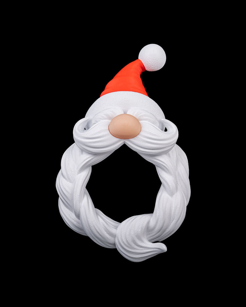 Guirlanda Decorada De Natal  33 cm Papai Noel