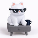 Decoração Gato Descolado 3D para Quem Ama Gatos!