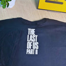 Camiseta Unissex The last of us Martelo Cor Preto 100 Algodao
