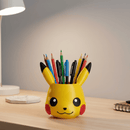 Porta Canetas Lápis Pikachu Pokemon Decoração Presente Geek