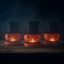 Kit Halloween Macabro 3 Abóboras Assustadoramente Divertidas