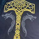 Camiseta 100% Algodão God Of War RAGNAROK Cor Preto