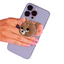 Suporte 3d dedo alça apoio Selfie Celular - Jerry