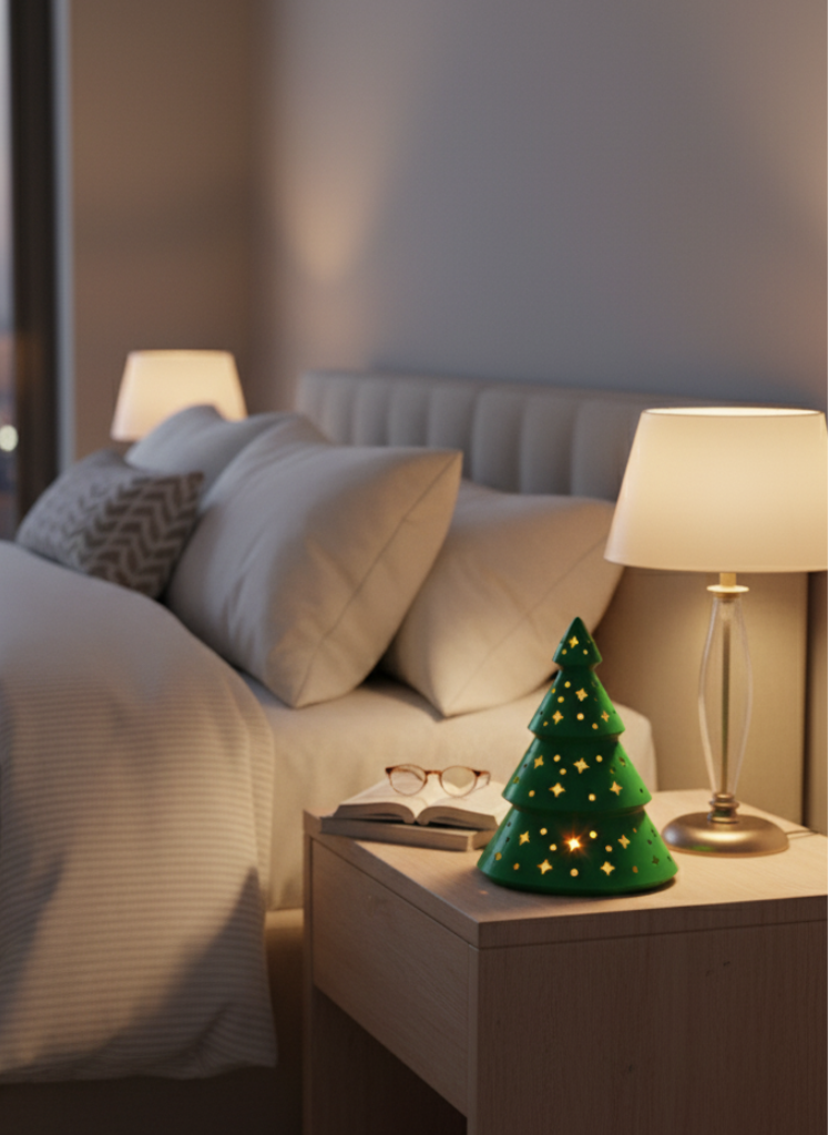 Árvore de Natal com Vela