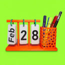 Calendário Permanente Mesa Minimalista Escritório Pla Eco
