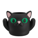 Porta Canetas Lápis Gatinho  e suporte para óculos decoração presente geek