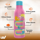 Garrafa Térmica Hora de Aventura 500ml - Compacta e Resistente