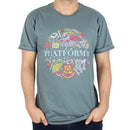 Camiseta Plataforma Harry potter cor verde 100% algodão