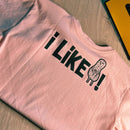 Camiseta Inf Spy Family Anya  cor rosa 100% Algodão