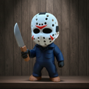 Jason Voorhees Miniatura Exclusiva - Coleção Sexta-Feira 13