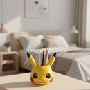 Porta Canetas Lápis Pikachu Pokemon Decoração Presente Geek