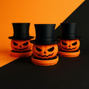 Kit Halloween Macabro 3 Abóboras Assustadoramente Divertidas