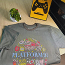 Camiseta Plataforma Harry potter cor verde 100% algodão