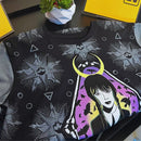 Camiseta Wandinha Esoteric cor preto 100% algodão