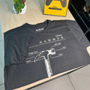 Camiseta Unissex The last of us Martelo Cor Preto 100 Algodao