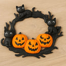 Decoração Guirlanda Gatos Halloween