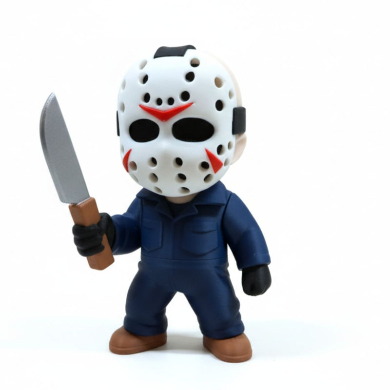 Jason Voorhees Miniatura Exclusiva - Coleção Sexta-Feira 13