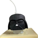 Kit Protetor Carregador De Cabo Usb Darth Vander + Baby Yoda
