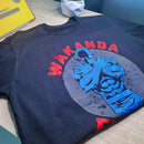 Camiseta Pantera Negra cor preta 100% algodão