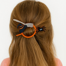 Acessório Fofo 2 em 1: Chapéu de Bruxa e Aranha Halloween