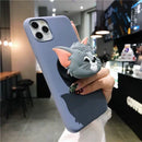 Suporte 3d dedo alça apoio Selfie Celular Tom & Jerry - Tom