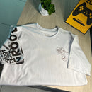 Camiseta Baby cor branca 100% algodão