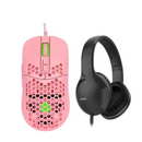 KIT MOUSE E FONE DE OUVIDO Preto