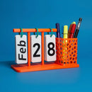 Calendário Permanente Mesa Minimalista Escritório Pla Eco