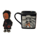 Kit Pin Naruto Shipudden  Deidara e Caneca Quad Naruto Chibi