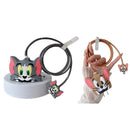 Kit Protetor De Cabo Usb E Capa Carregador Celular Tom  e Jerry