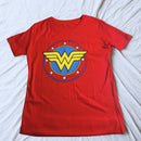 Camiseta Wonder Woman cor vermelho 100% algodão - BLM