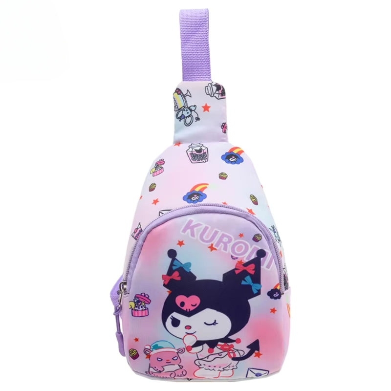 Bolsa Peito Costas Transversal Kuromi