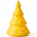 Árvore de Natal Amarelo com Vela