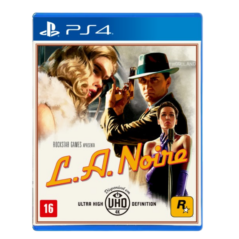 Jogo La Noire   Midia Fisica  LATAM  Ps4