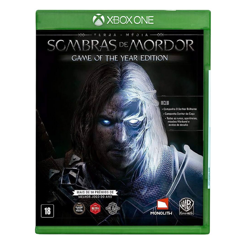 Jogo Terra Media: Sombras De Mordor Goty - Xone