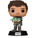 Funko Pop! The mandalorian mando holding child 461 - Star Wars