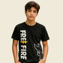 Camiseta Free Fire Mestre cor preto 100% Algodão