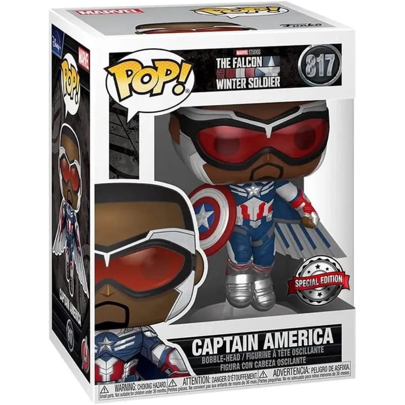 Funko Pop! falcon capitão america  817- Marvel