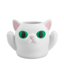 Porta Canetas Lápis Gatinho  e suporte para óculos decoração presente geek