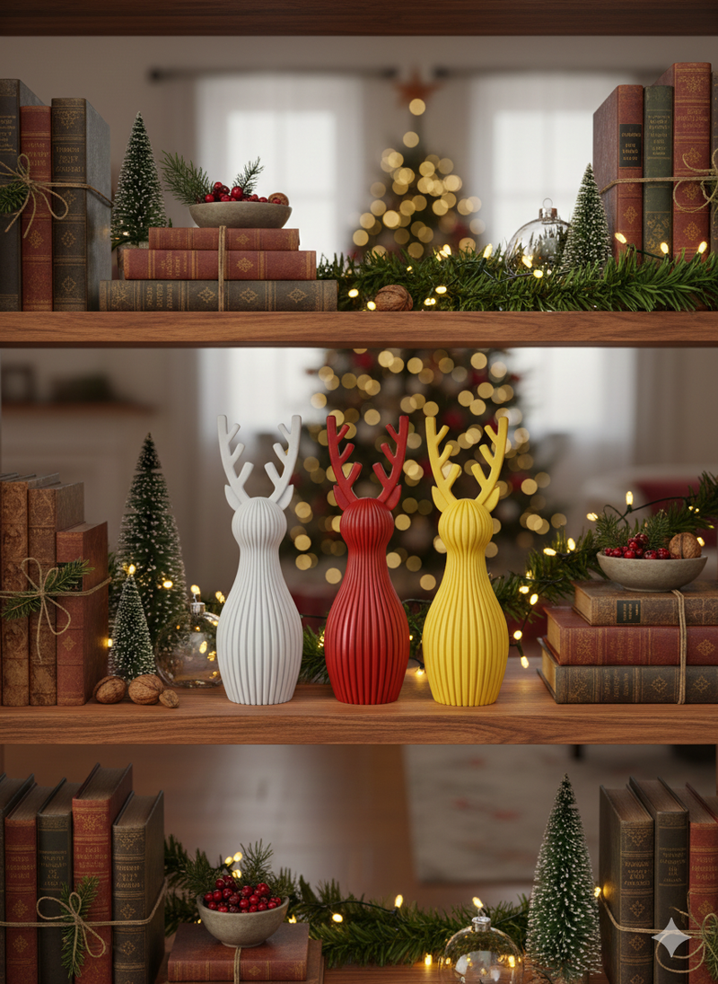 Kit Decoração Natalina - Rena