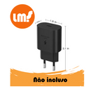 Kit Protetor De Cabo Usb E Capa Carregador Celular Stitch ( samsung)