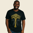 Camiseta 100% Algodão God Of War RAGNAROK Cor Preto