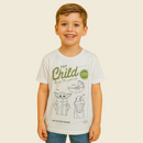 Camiseta Mandalorian Grogu Taf Cor Branca 100% Algodão