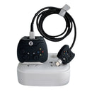 Kit Protetor De Cabo Usb E Capa Carregador Celular Xbox preto  e Xbox branco