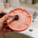Higienizador De Pincéis De Maquiagem Rosa