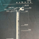 Camiseta Unissex The last of us Martelo Cor Preto 100 Algodao