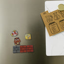 Imãs Geek Para Geladeira - Clássicos Videogames C/ 6 Peças