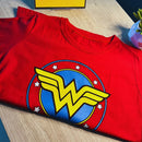 Camiseta Wonder Woman cor vermelho 100% algodão - BLM