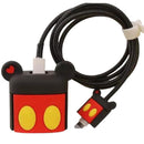 Kit Protetor De Cabo Usb E Capa Carregador Celular Minnie